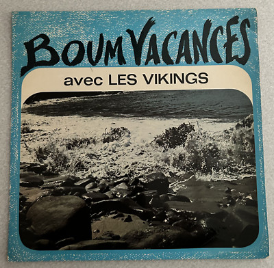 Les Vikings de la Guadeloupe   Boum Vacances LP French Import Rare Compas