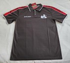 Holden Mens Genuine Parts Black Embroidered Short Sleeve Polo Shirt Size M New