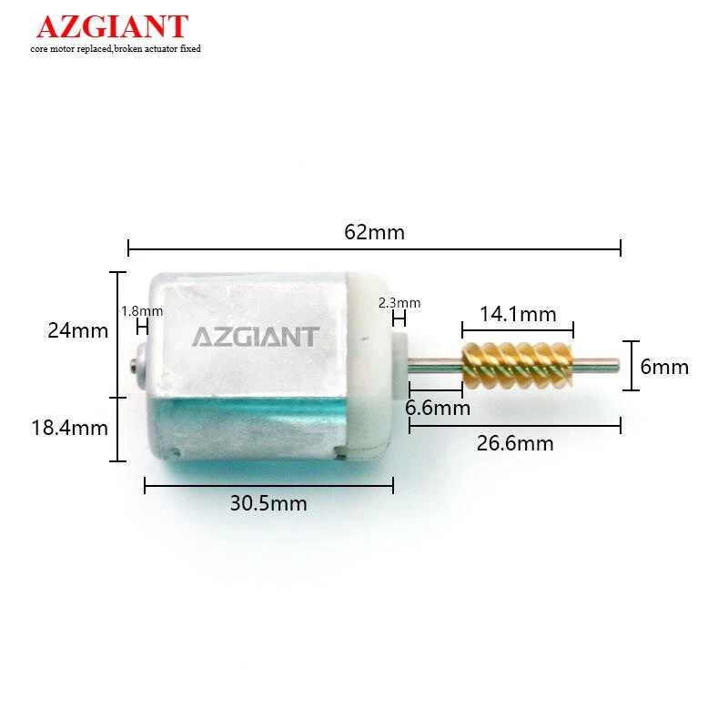 Car Repair Power Door Lock Actuator Motor for Volvo V70 MK1 1998-2000 - Image 2 of 4