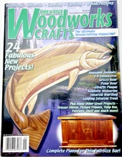 Scroll Saw Patterns Included! Creative Woodworks & Crafts Issue #149- 2010- NEW!
