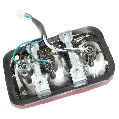 Tail Light Assy Set With Holder & Bulb Bajaj Tuk Tuk Three Wheeler Auto - Picture 2 of 9