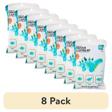 Dinosaur Modeling Clay 8 Pack Air Dry Magic Clay for Kids Art Crafts DIY