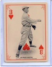 2013 Panini Golden Age Playing Cards #2 Joe Wood