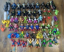 IMAGINEXT and PLAYSKOOL SUPER HEROES - DC MARVEL LOT OF  Figures & Extras