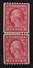CKStamps: US Stamps Collection Scott#487 2c Washington Mint H OG 21 1/2mm