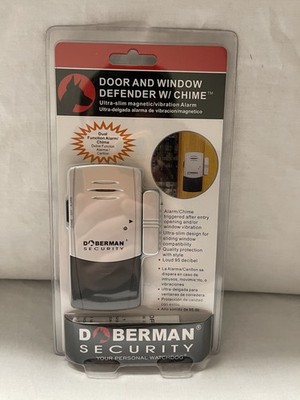 Doberman Security Door and Window Defender With Chime SE-0101C New In Package