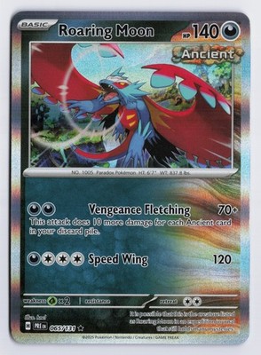 Roaring Moon - PRE #065/131 SV: Prismatic Evolutions Holofoil NM