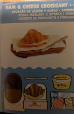 NEW MGA Miniverse Make It Mini food CAFE SERIES 6 HAM CHEESE CROISSANT HTF