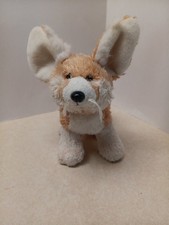 Ganz Webkinz Fennec Fox HM631 HTF Plush No Code Retired Medium Stuffed Animal
