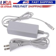 AC Power Supply Charging Adapter Cable Charger For Nintendo Wii U GamePad Lot
