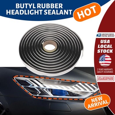 8M Butyl Rubber Glue Sealant Car Headlight Sealing Seal Waterproofing Windscreen