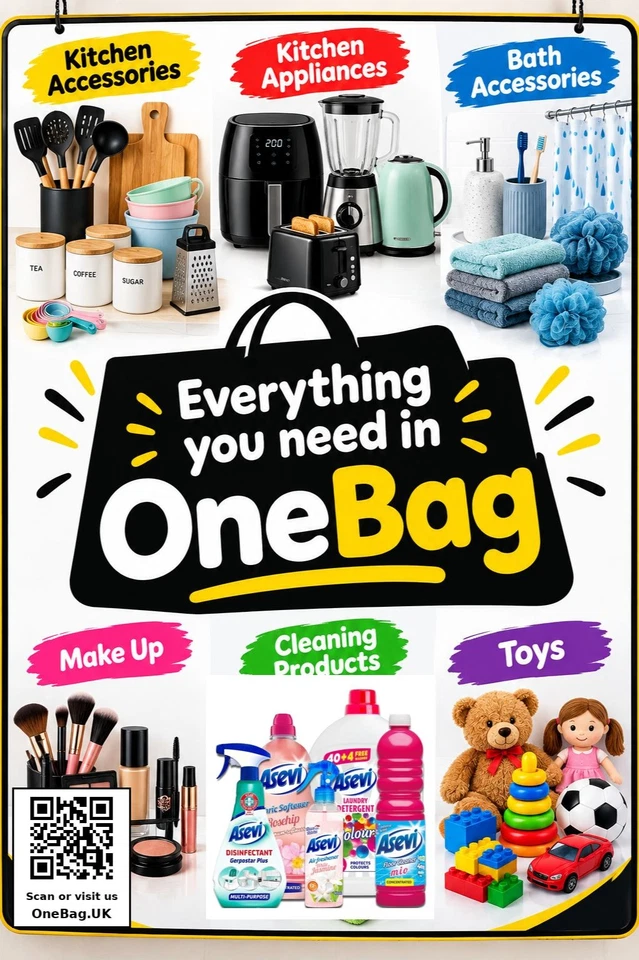 £1 Auctions LIVE | Kitchen, Bath & Ladies’ Essentials – Grab a Bargain