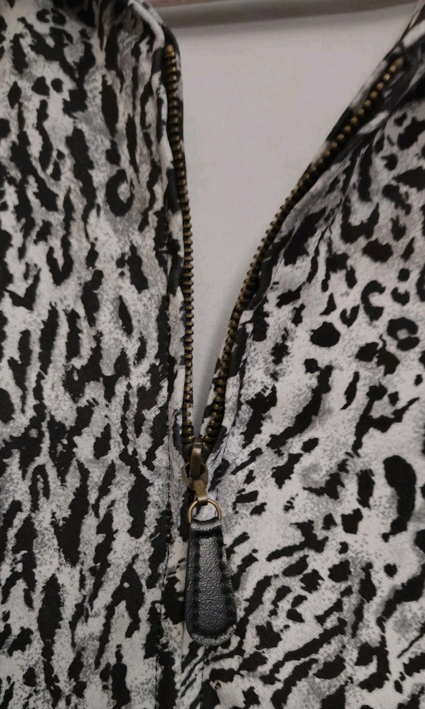 Classic Elements Gray 1X Polyester 3/4 Sleeve Blo… - image 3