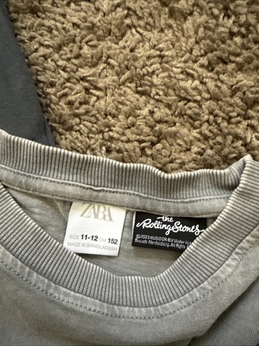 Girls Shirt Lot 4 Shirts Abercrombie, Zara Girls Long & Short Sleeve Size 11/12 - Picture 3 of 11