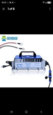 DC HOUSE 48V 18A Battery Charger for 48V Golf Cart/Forklift/Ship Lithium Battery