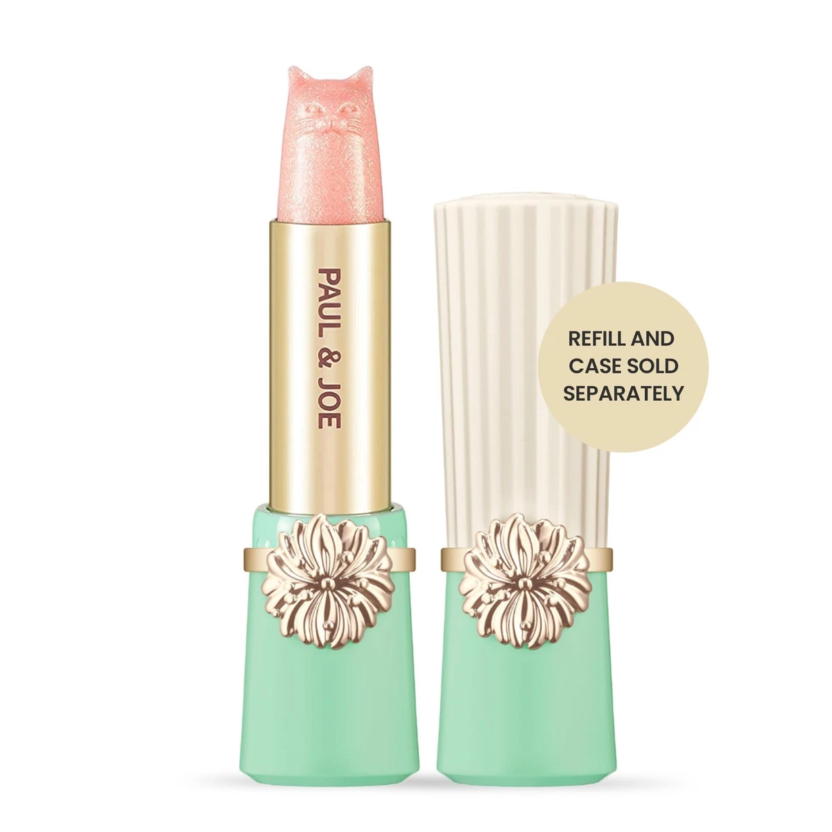 Paul & Joe Pearl Lipstick Refill 402, Light Pink, Glossy Finish Champagne