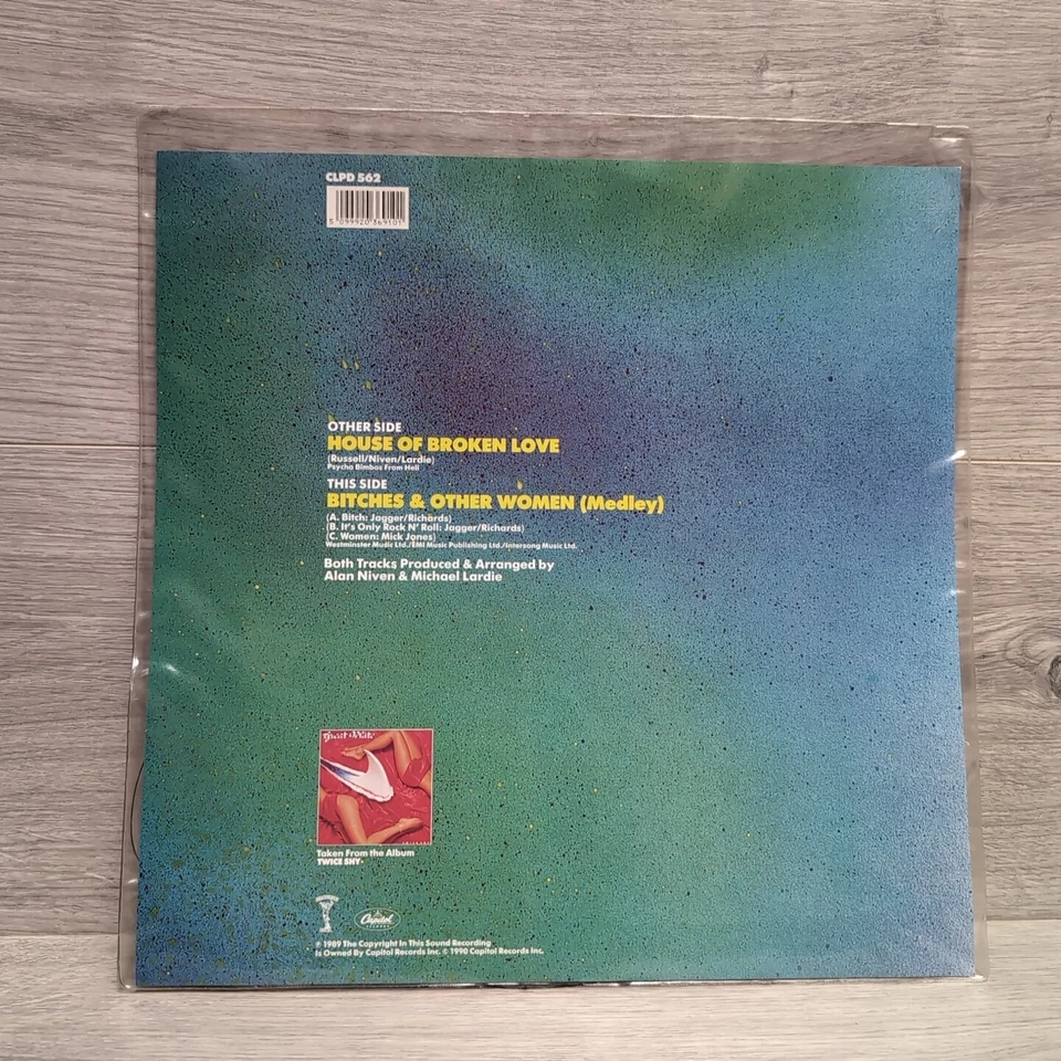 Great White - House Of Broken Love - 7" Vinyl Shaped Picture Disc - 1989 Capitol - Image 2 of 4