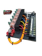 Race Car Fuserelay Panel Board 6 Circuits Color Coded Wiring Usa Made Race Car Fuserelay Panel Board 6 Circuits Color Coded Wiring Usa Made