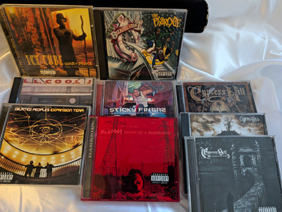 90s Hip Hop Rap 9 CDs Cypress Hill Redman Ice Cube Pharcyde Dilated Peoples