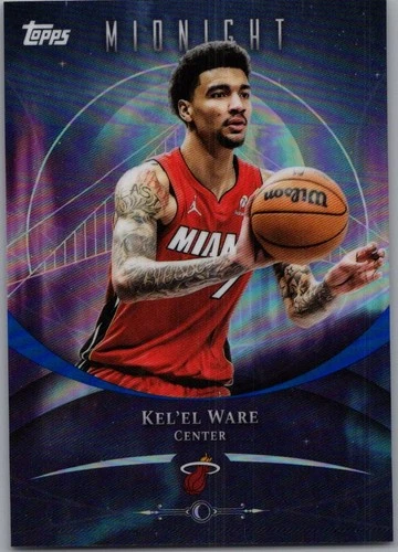 2025-26 Topps Midnight #32 Kel'el Ware REFRACTOR