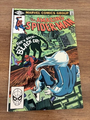 Amazing Spider-Man # 226 VF/NM Marvel Comic Book Black Cat 8 J346