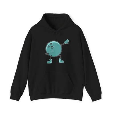 Bowling Ball Hoodie, Dabbing Bowling Lovers Bowlers Women Men Funny Hoodie 