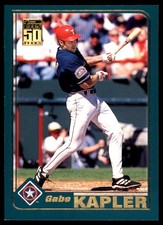 Gabe Kapler 2001 Topps #286 Texas Rangers MLB READ FREE SHIPPING AutographDen