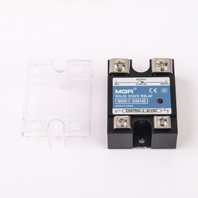3-32V DC Solid State Relay 100A DC zu AC Einphasen Halbleiterrelais MGR-1 D48100