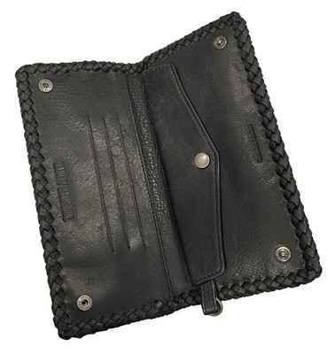 小物 HARLEY DAVIDSON / leather trucker wallet Harley-Davidson® Men's Refuel Trucker Leather Wallet w/RFID