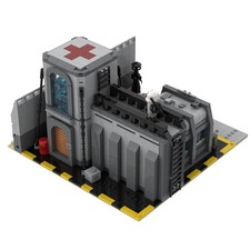 Rebel Base and Field Hospital Outpost Model 1068PCS Movie Diorama Building Set