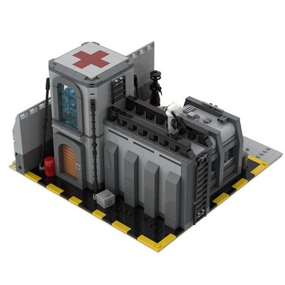 Rebel Base and Field Hospital Outpost Model 1068PCS Movie Diorama Building Set