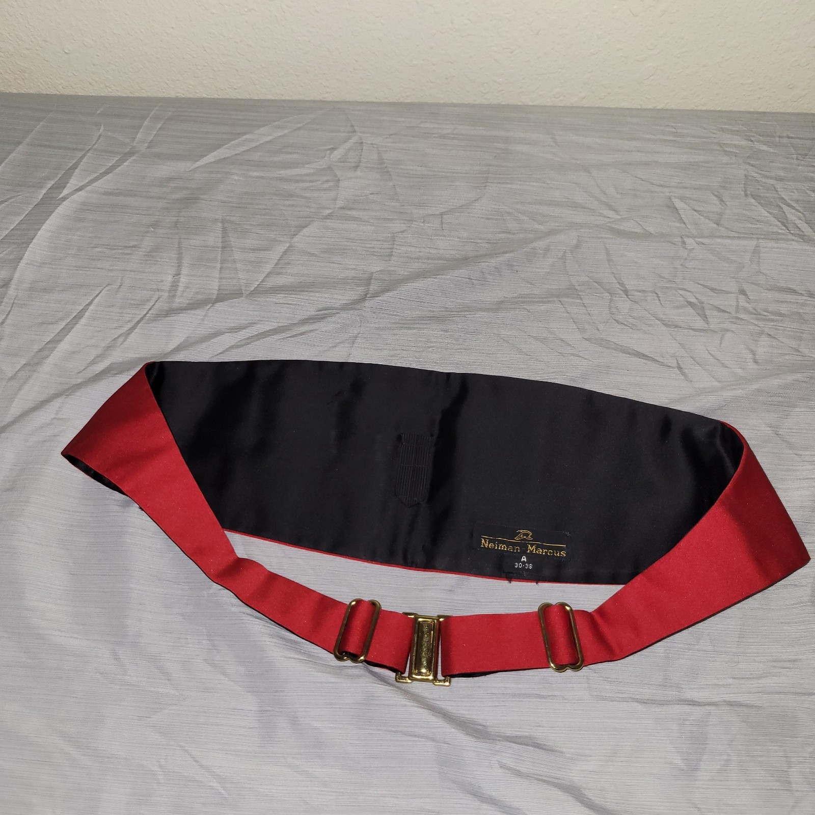 Neiman Marcus Red Cummerbund - image 12
