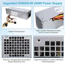 Dell OptiPlex 240W SFF Power Supply