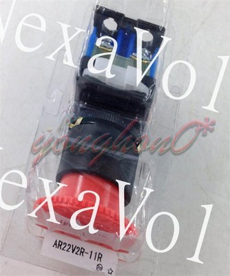 1PCS  Emergency Stop Button Switch AR22V2R-11R