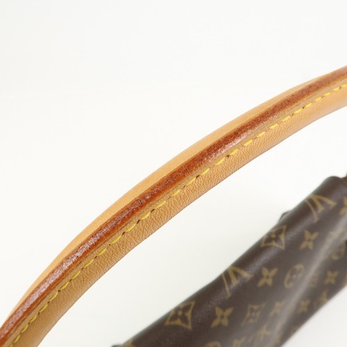 Louis Vuitton Monogram Mini Looping Shoulder Bag Brown M51147 Authentic Used F/S - Picture 9 of 24