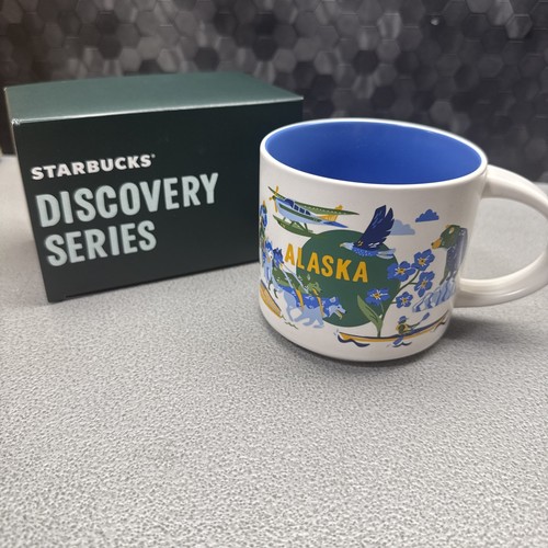 Starbucks "DISCOVERY SERIES" Kaffee Tee Becher ALASKA 2024 14oz - Bild 1 von 4