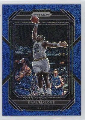 2022-23 Panini Prizm Blue Sparkle Prizm 32/144 Karl Malone #284 HOF 08rz