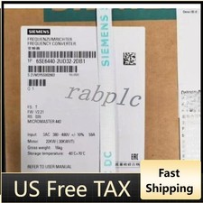 New Siemens MICROMASTER440 without filter 6SE6440-2UD32-2DB1 6SE6 440-2UD32-2DB1