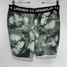 Under Armour Shorts Mens Large Gray Green Camo Vanish Woven 6" Training Gym NWT