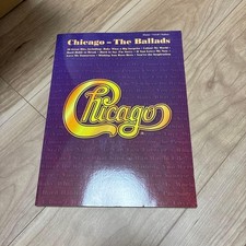 Chicago Ballad Sheet Music Collection 14 songs band score used 88g
