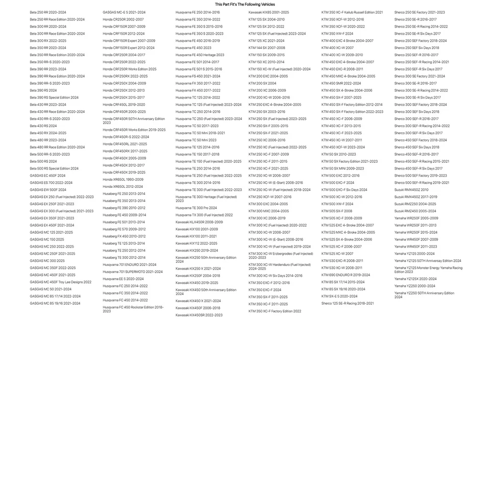 Punta de repuesto de pedal de freno de aluminio Tusk azul para HONDA CRF150R 2007-2009 Foto 3 de 4