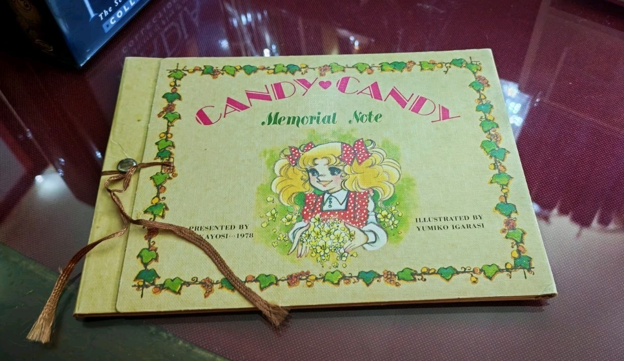 Memorial Note Candy Candy - Nakayosi - Vintage Anime Manga Yumiko Igarashi