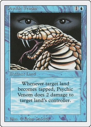 Psychic Venom76MagicRevised Edition3EDLPCommonEN