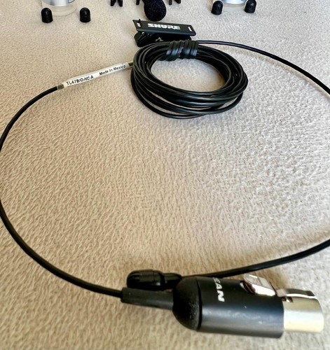SHURE TL47B/O-MTQG TWINPLEX OMNI MIC BLACK - Picture 2 of 6