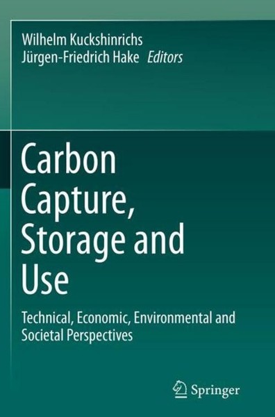 Carbon Capture, Storage And Use JüRgen-Friedrich Hake-image