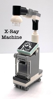 Lego X-Ray Machine - Portable Medical Hospital Equipment - Nurse Doctor Tech