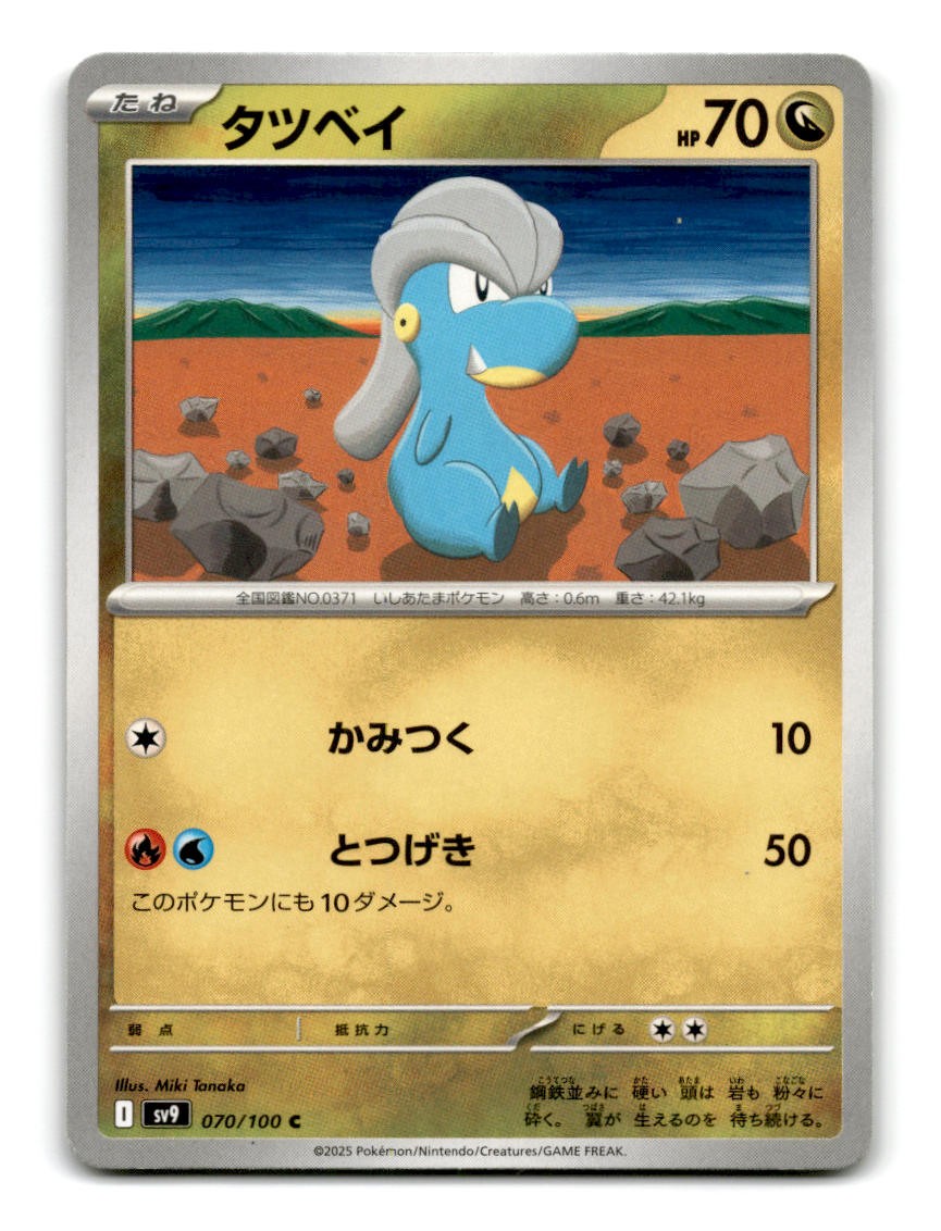 Bagon 070/100 Battle Partners Pokemon Japanese ~A12-300