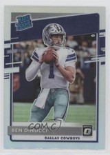 2020 Panini Donruss Optic Rated Rookies Holo Prizm Ben DiNucci #200 0h4v