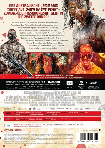 Wyrmwood: Apocalypse (Mediabook) (4k Uhd) (4K UHD Blu-ray) - Photo 8/10