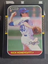 Rick Honeycutt 1987 Donruss #402